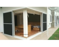 L Shape Sliding Security Screen